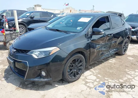 2016 Toyota Corolla S W/Special Edition Pkg from USA, damaged, VIN 2T1BURHE2GC586086